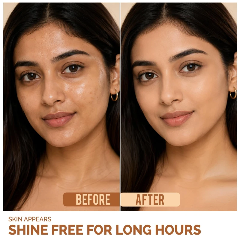Glam21 HD Pan Cake Compact Powder, 3-in-1 Foundation,Compact, &amp; Concealer for Long-lasting Dazzling Look | Weightless Natural Glow for Daily Use | Soft Matte Finish | 12gm, A1 thumbnail 4