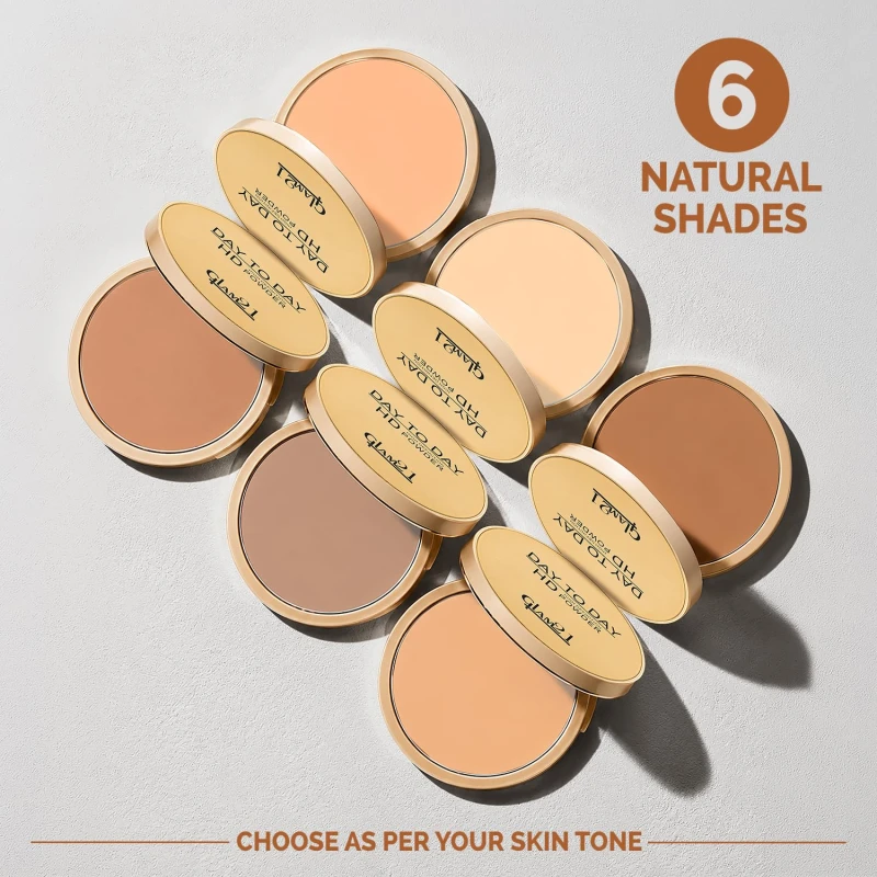 Glam21 HD Pan Cake Compact Powder, 3-in-1 Foundation,Compact, &amp; Concealer for Long-lasting Dazzling Look | Weightless Natural Glow for Daily Use | Soft Matte Finish | 12gm, A2 thumbnail 7