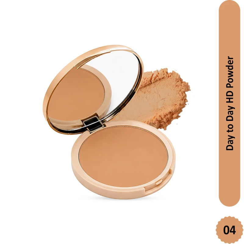 Glam21 HD Pan Cake Compact Powder, 3-in-1 Foundation,Compact, &amp; Concealer for Long-lasting Dazzling Look | Weightless Natural Glow for Daily Use | Soft Matte Finish | 12gm, B1 - Thumbnail 2