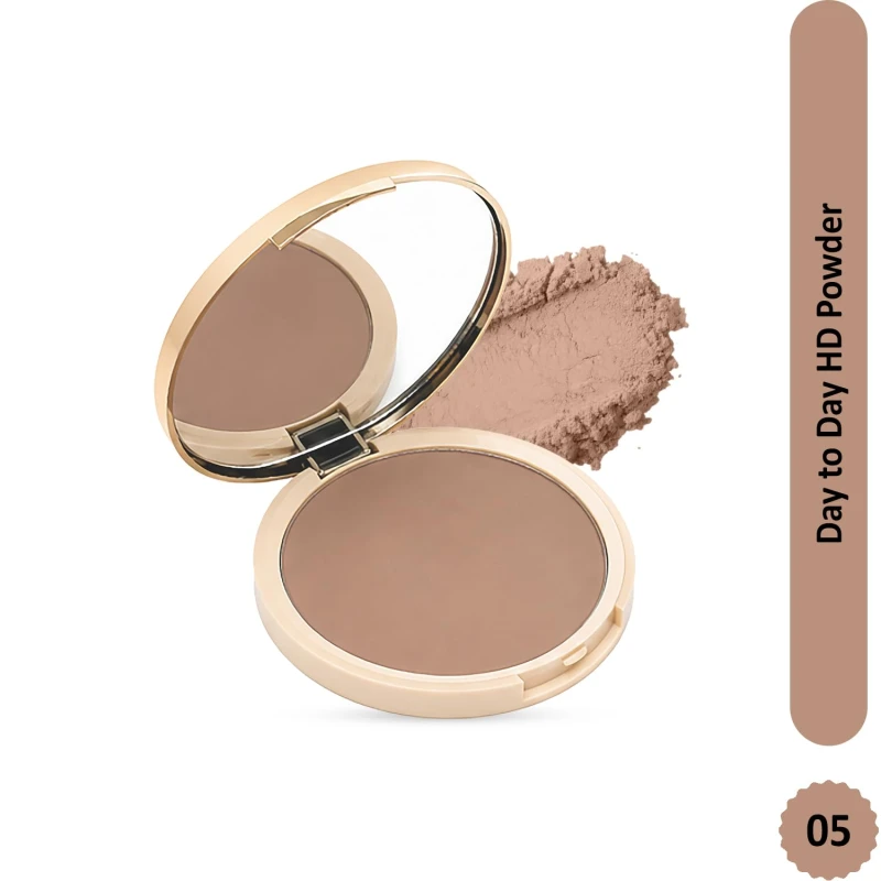 Glam21 HD Pan Cake Compact Powder, 3-in-1 Foundation,Compact, &amp; Concealer for Long-lasting Dazzling Look | Weightless Natural Glow for Daily Use | Soft Matte Finish | 12gm, B2 - Thumbnail 2