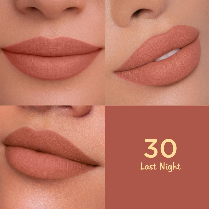 Glam21 Lip Seduction Non- Transfer Crayon Lipstick up to 12 Hours Stay | Lightweight &amp; Longlasting|Creamy Matte | Smudge Proof - 3.6gm| Last Night | 30 thumbnail 2