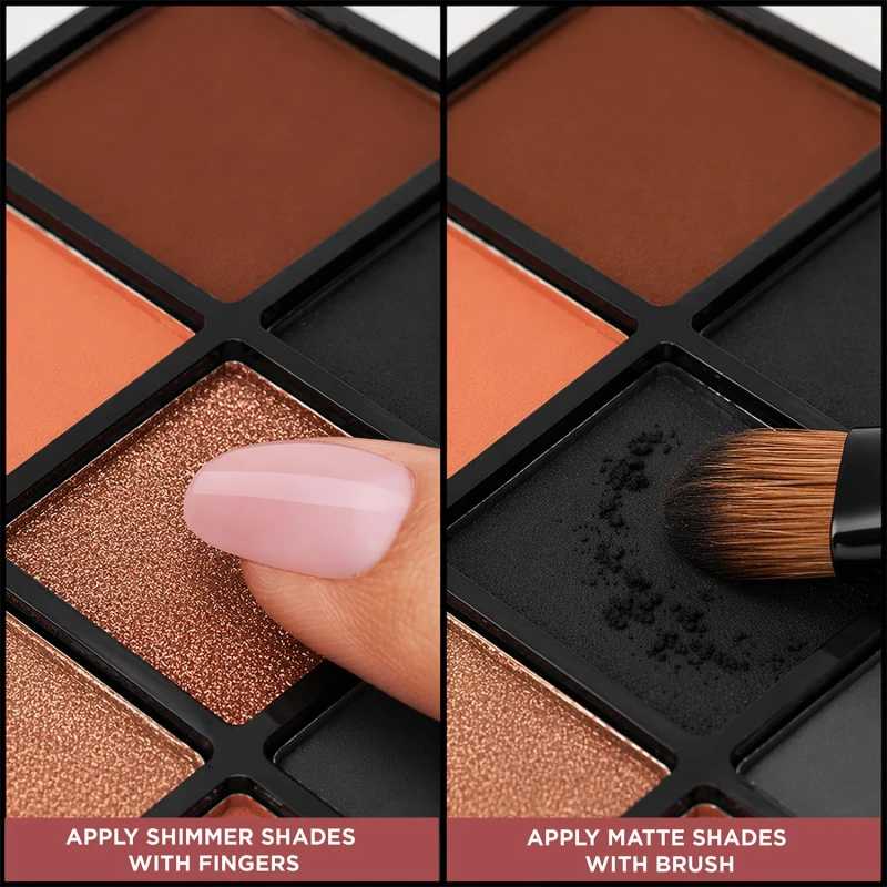 Glam21 Little One 4-in-1 Eyeshadow Palette | Ultra pigmented, Easy to blend | Long Lasting Eye Make Up Kit |Firework-03 thumbnail 5