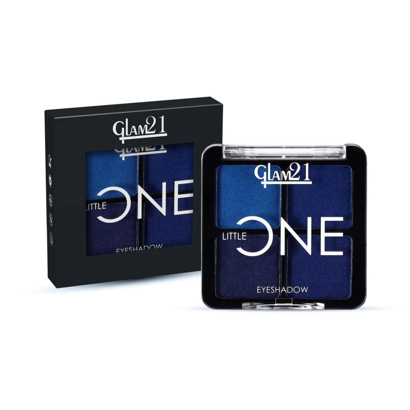 Glam21 Little One 4-in-1 Eyeshadow Palette | Ultra pigmented, Easy to blend | Long Lasting Eye Make Up Kit |Wild Out-07 thumbnail 2