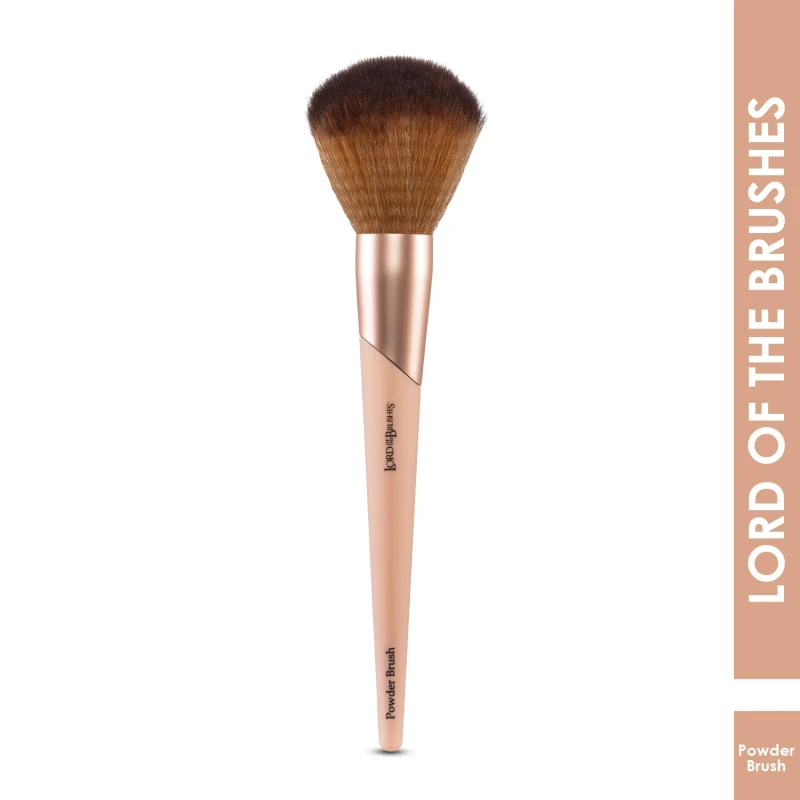 Glam21 Lord Of The Brushes Powder Brush |Soft &amp; Durable Bristles for Flawless &amp; Effortless Blending | Durable &amp; Lightweight | Premium Elegant Design thumbnail 2
