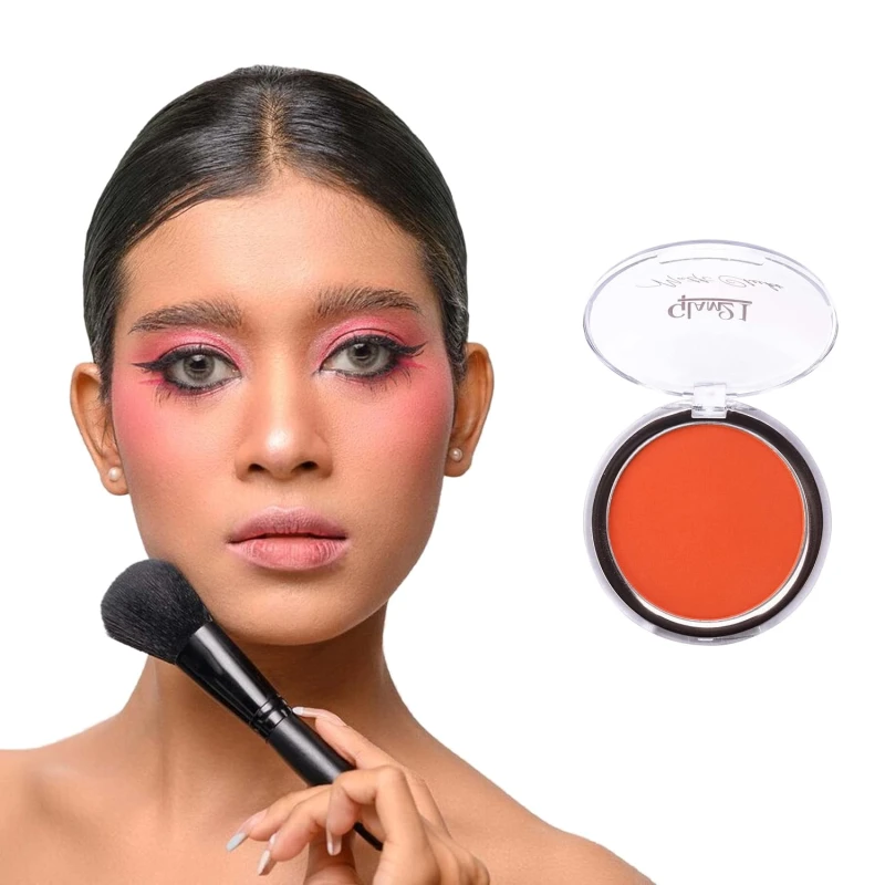 Glam21 Matte Cheek Blush | Perfect Pop of Color | Seamless Texture &amp; Perfect Coverage Richly | Pigmented | Ultra Matte | Blendable | Suits all skin tones| 8.7gm |Shade-02 thumbnail 4