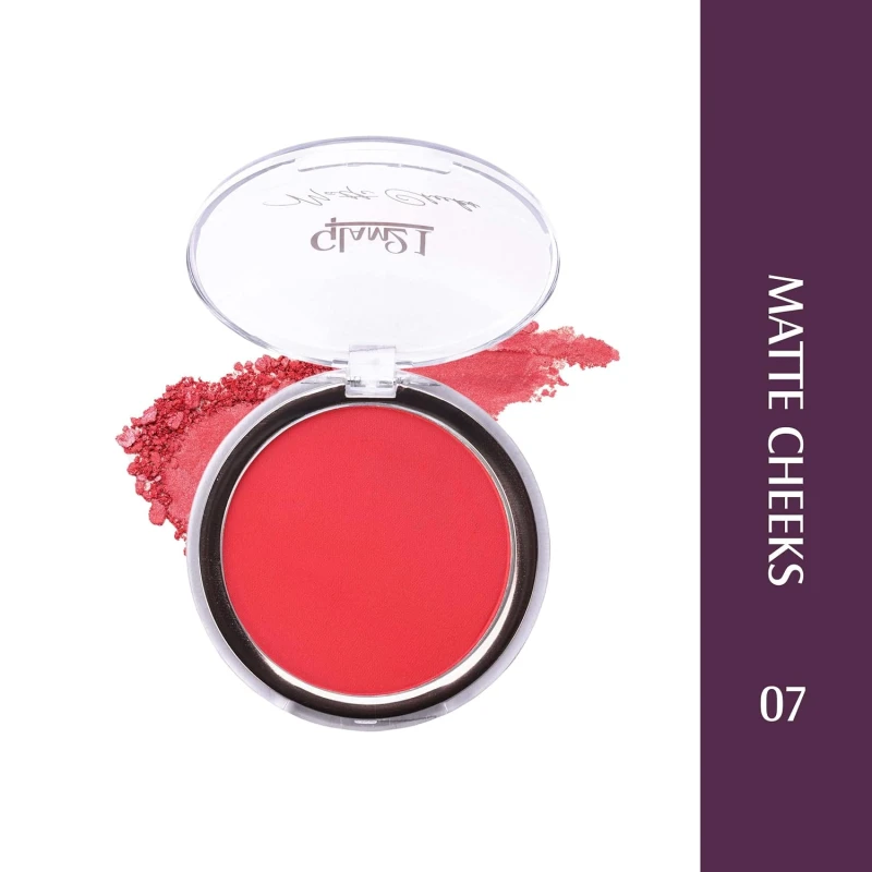 Glam21 Matte Cheek Blush | Perfect Pop of Color | Seamless Texture &amp; Perfect Coverage Richly | Pigmented | Ultra Matte | Blendable | Suits all skin tones| 8.7gm |Shade-07 thumbnail 2