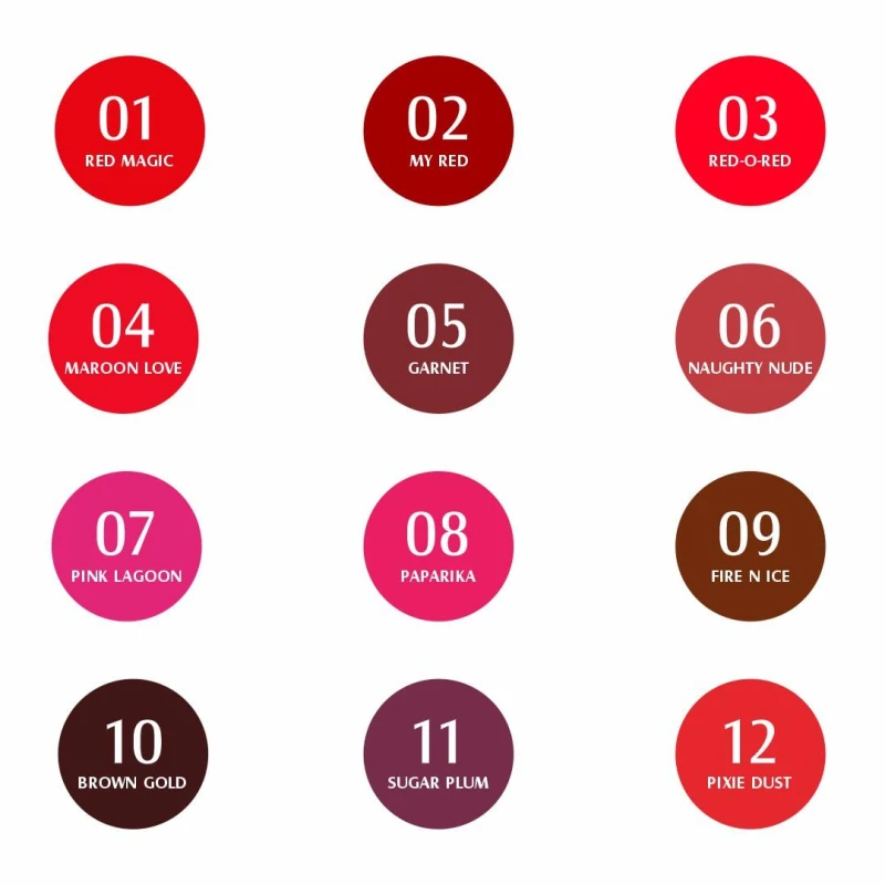 Glam21 Matte Lippie No Transfer Lip Gloss | Lightweight and comfortable| Creamy Matte Formula - 4 gm | Gamet-18 thumbnail 5
