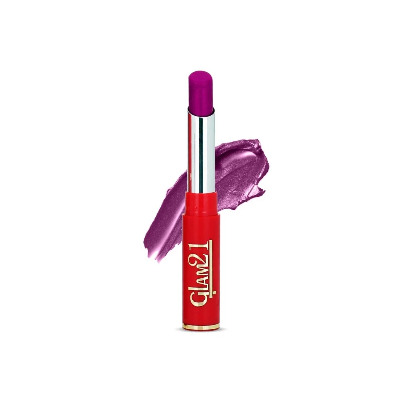Glam21 Matte Pro Ink Non Transfer Lipstick | Long Lasting | Ultra Pigmented | 07 Purple Chic thumbnail 2
