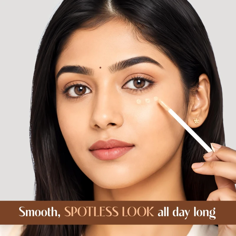 Glam21 My BFF Matte Concealer|Full Coverage, Waterproof, Hydrating |Lightweight, Long Wearing Formula For All Skin Tone Matte Finish -8gm-Medium Light thumbnail 4