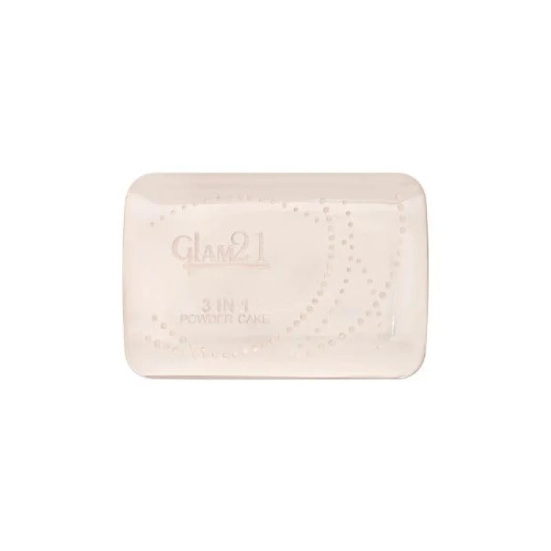 Glam21 Natural Oil-Control 3-in-1 Compact Powder| Long Lasting for Makeup Matte Finish with Vitamin-E| All Skin Type Medium (Light - 01) thumbnail 3