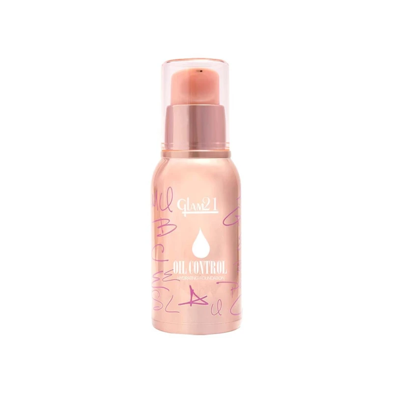 Glam21 Oil Control Hydrating Foundation to Matte Look- Highly Recommended for Oily Skin| Moisturized &amp; Minimizes Redness, Pores &amp; Cover-ups Skin Acne, Scars, Blemishes | 40gm, 01 thumbnail 6