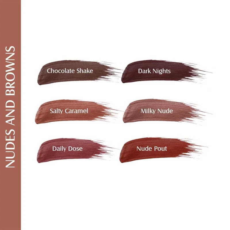 Glam21 Passion Matte Lip Ink | Upto 12-Hour Color Stay | Lightweight &amp; Comfortable | Non-Sticky And Non-Drying - 04 Melon Red,6gm thumbnail 7