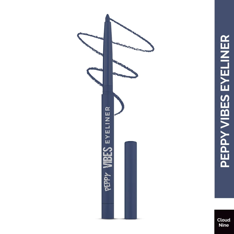 Glam21 Peppy Vibes Eyeliner |Matte Finish Stays up to 10 Hours |Smudge-Proof &amp; Water-Proof |Long Lasting Eyeliner | Precision application| Cloud Nine-0.4g - Thumbnail 2