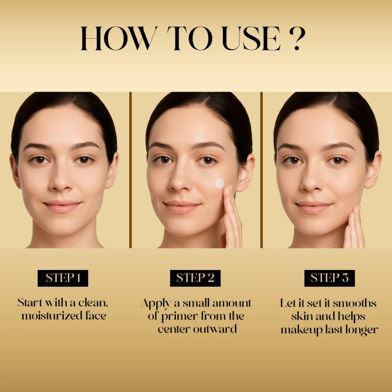 Glam21 Poreless &amp; Smooth Primer | Skin-Hydrating Poreless Primer With Natural Glow Finish For Face Makeup | Blends seamlessly | Lightweight texture| 30ml thumbnail 11