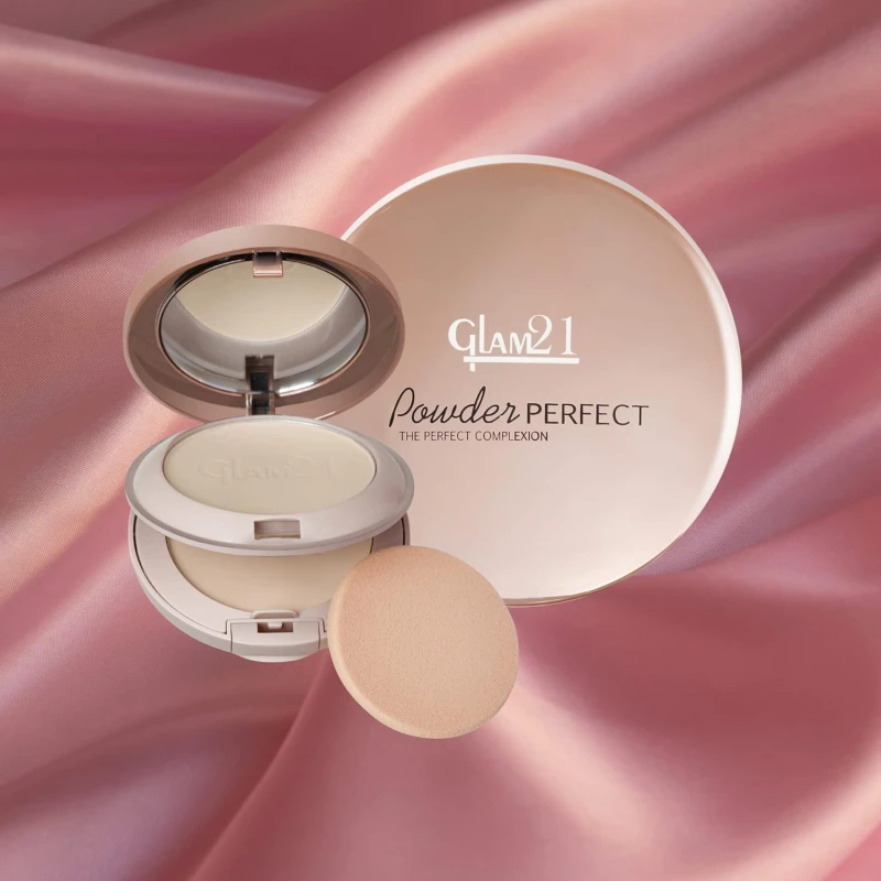 Glam21 Powder Perfect Complexion 2-in-1 Compact 24gm with Oil Control formula | Sweatproof | Flowy Matte Finish | Latte-03 thumbnail 5
