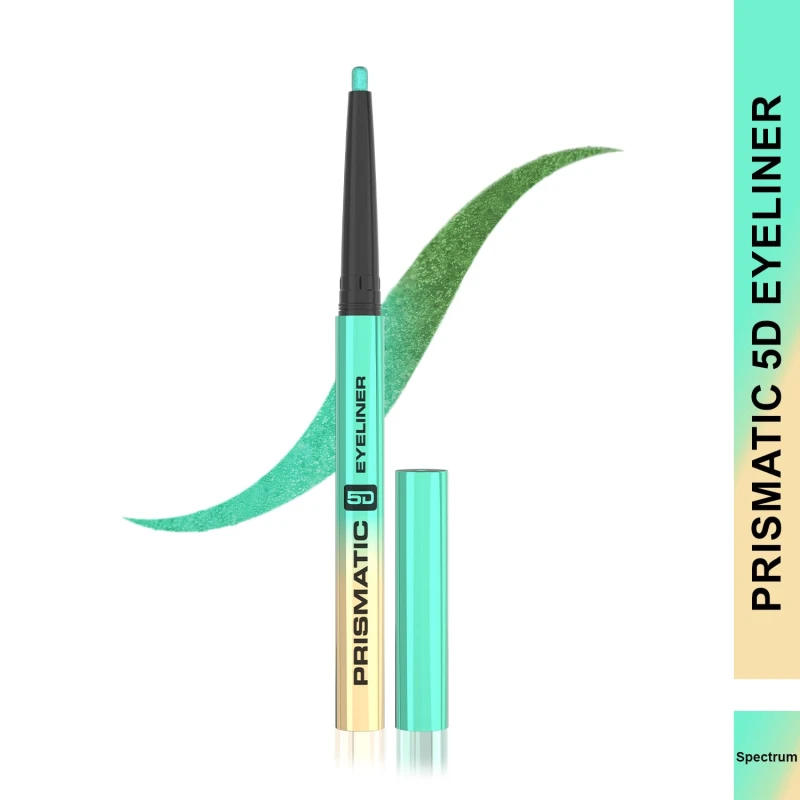 Glam21 Prismatic 5D Eyeliner| Waterproof|Smudge proof|Long lasting eyeliner with easy application|Creamy Formula|Multichrome Effect Bold Color Payoff |02-Spectrum thumbnail 2