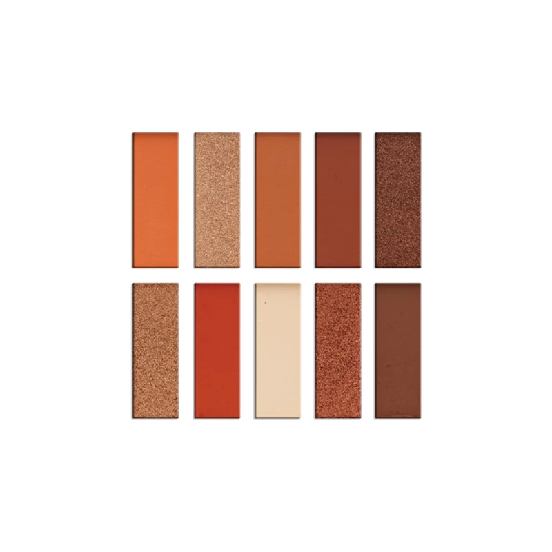 Glam21 Shades of Trend Eyeshadow Palette | 10 Highly Pigmented Shades |Smudge Free &amp; Long-Lasting| Shimmery Finish| 4gm - Shade -02 - Thumbnail 3