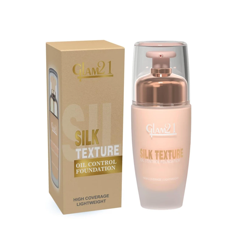 Glam21 Silk Foundation-Lightweight Hydrating Oil-free Formula for Long-lasting Makeup | Balance Skin pH Level | SPF35 UV Protection | Suitable for All Skin Type| 50gm,Ivory - Thumbnail 7