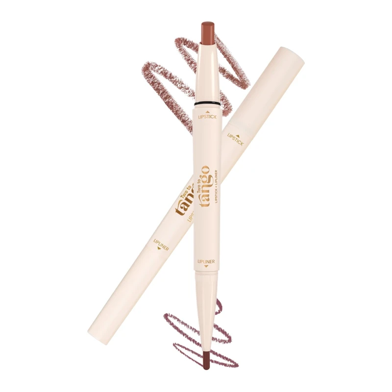 Glam21 Two To Tango Lip Liner + Lipstick Duo |Non-Transfer |16hrs Long Stay | Creamy Matte Finish| Super-glide formula | Non-drying |For Sensational lip look, Cocoa Kiss-11 thumbnail 2