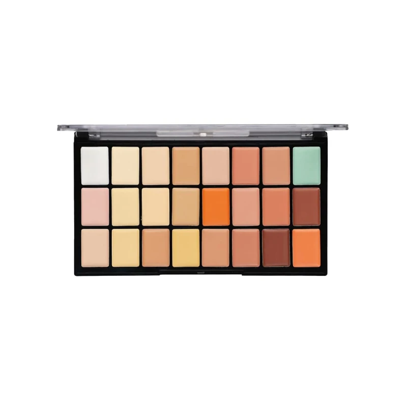 Half N Half HD PRO Matte Full Cover Concealer Palette CL-07-02 Light Medium thumbnail 2
