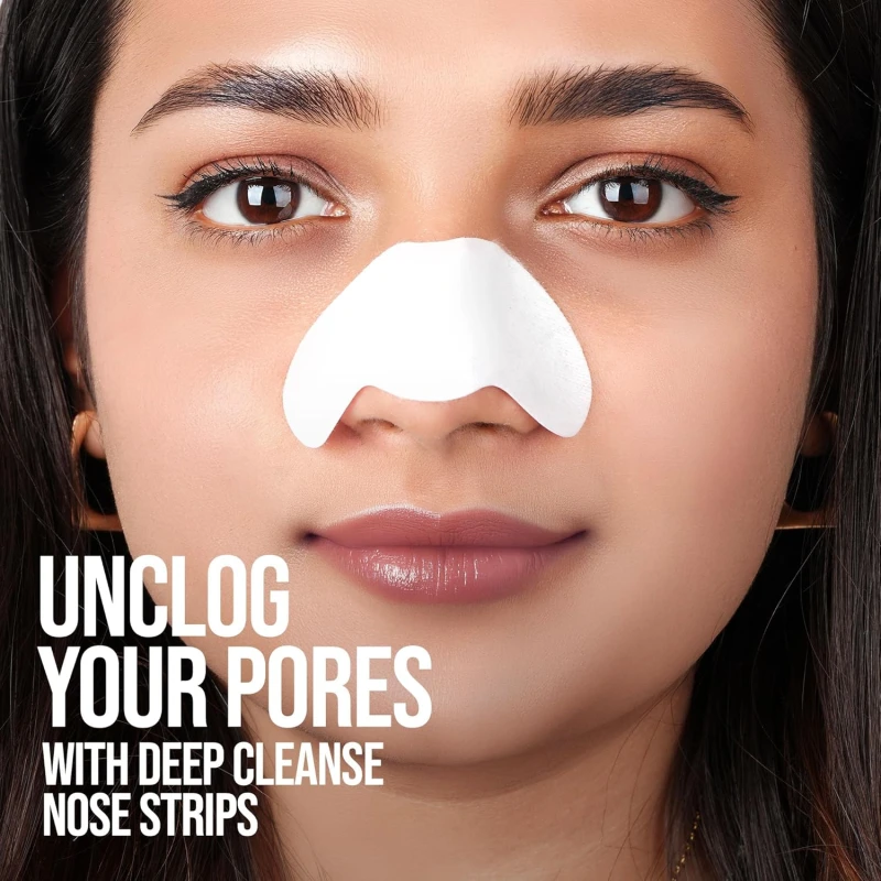 Hilary Rhoda Deep Cleanse Nose Strips | Instant Removal | Removes Blackheads | Removes Whiteheads | Deep Cleanses Skin &amp; Removes Dirt &amp; Oil | Formulated with Natural Extracts | 10 Strips (Tea Tree - Shade 03) thumbnail 3