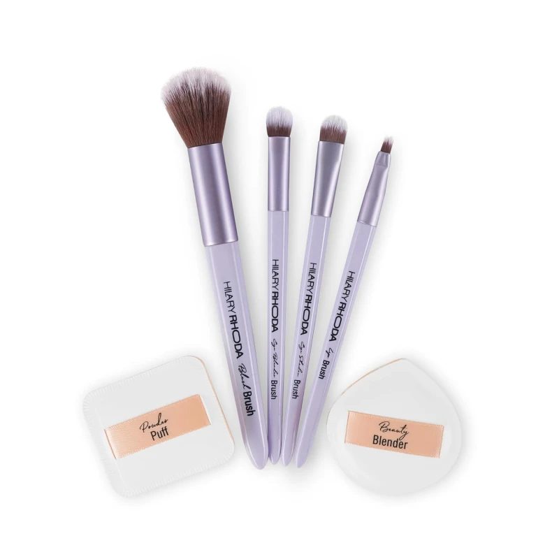Hilary Rhoda Play n Blend Brush Set | Makeup Brushes For Foundation, Cream, Liquid &amp; Powder Formulation - Thumbnail 8