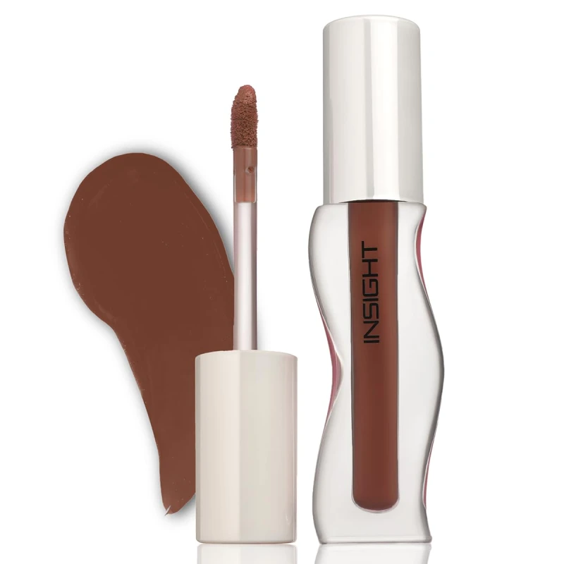Hydra Creamy Lip Sheen - Nude Pour | Glossy Finish | 2 in 1 Lipstick + Gloss | Infused with Ceramides &amp; Vitamin B5 | One Swipe Rich Color (2.5 g) thumbnail 7