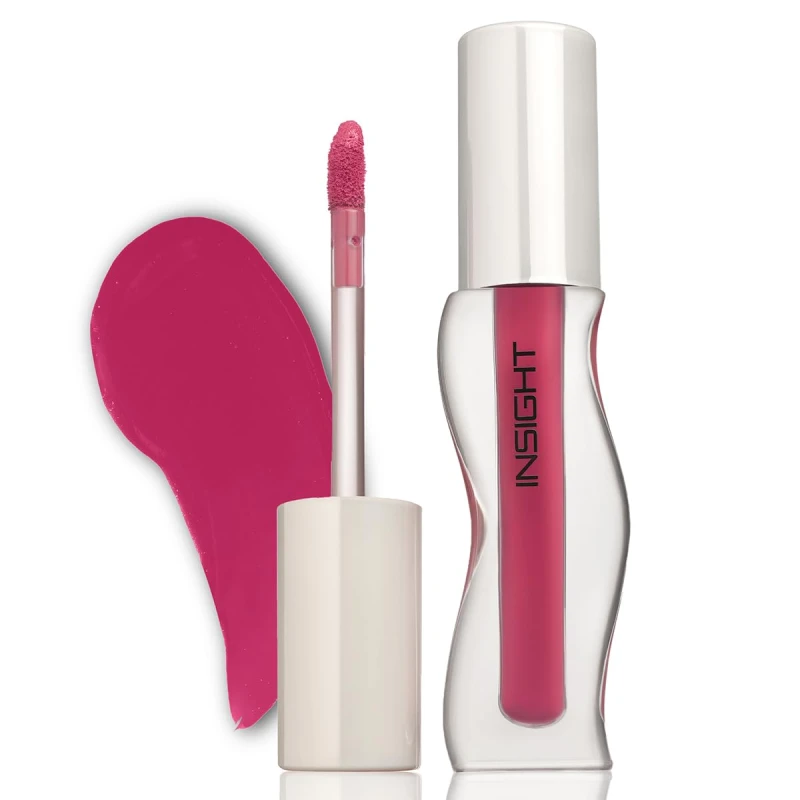 Hydra Creamy Lip Sheen - Pink Royalty | Glossy Finish | 2 in 1 Lipstick + Gloss | Infused with Ceramides &amp; Vitamin B5 | One Swipe Rich Color (2.5 g) thumbnail 7