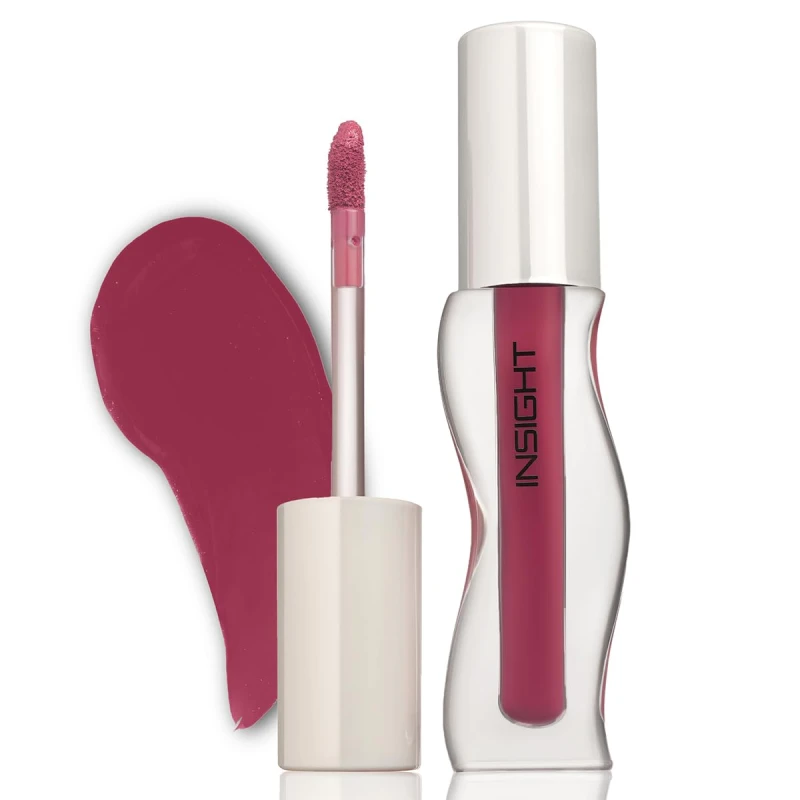 Hydra Creamy Lip Sheen - Runway Rose | Glossy Finish | 2 in 1 Lipstick + Gloss | Infused with Ceramides &amp; Vitamin B5 | One Swipe Rich Color (2.5 g) thumbnail 7