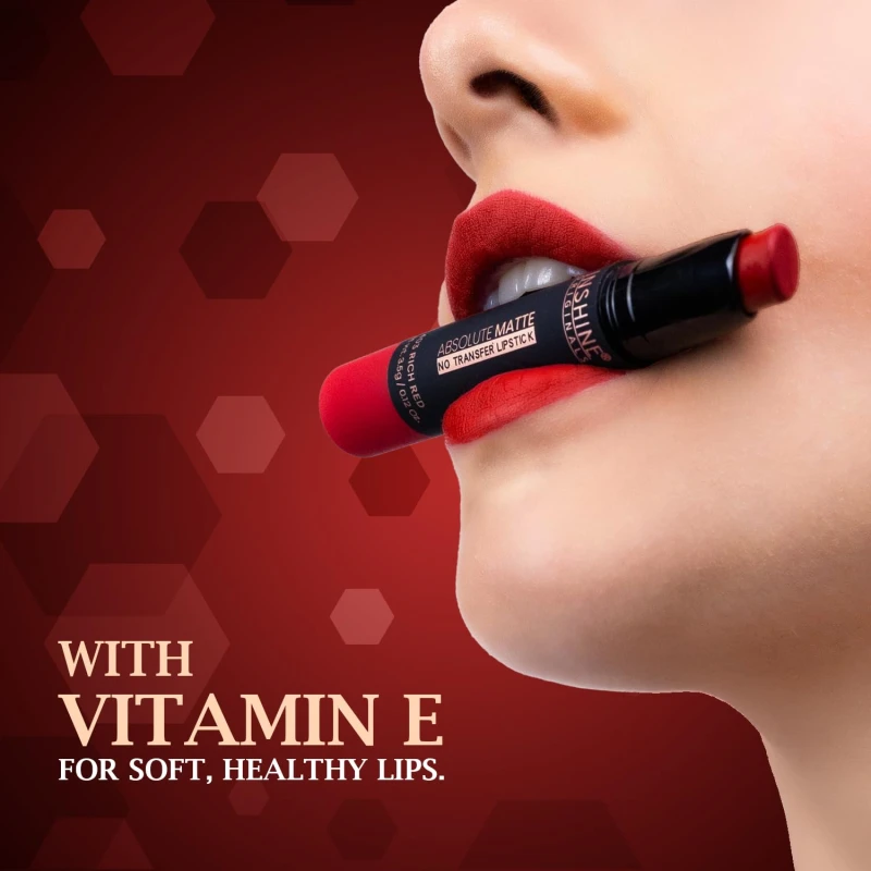 INSHINE Absolute Matte Lipstick - Long-lasting, Transfer-resistant, Velvety Matte Finish with Intense Color, Up to 12 Hours Wear | Perfect for Sophisticated Lips - MAUVE KISS thumbnail 2