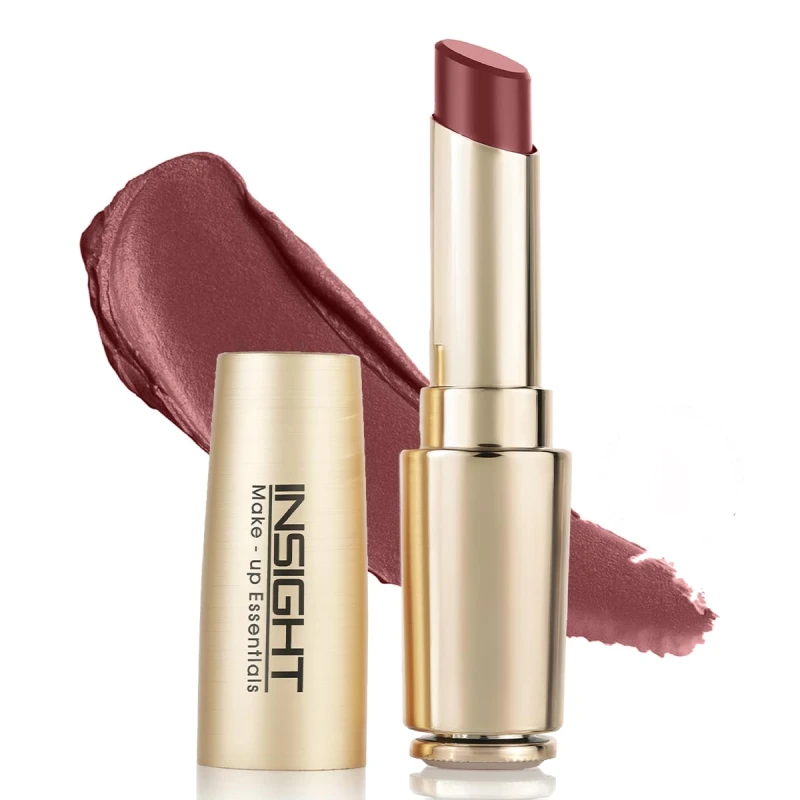 INSIGHT Air Whip Lipstick - Profit &amp; Pearls| Blurred Matte Finish | Air Whipped Mousse Texture | Ultra Lightweight, Buildable Pigment | Hydrating Long Wear Comfort - 3.75g thumbnail 6