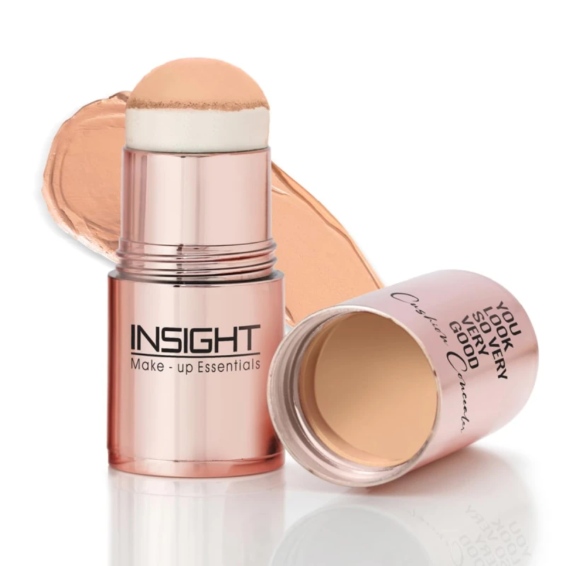 INSIGHT Cushion Concealer for Natural Flawless Finish | Vitamin E Infused | Featherlight, Buildable Coverage | Multipurpose &amp; Travel-Friendly | Shade: Latte, 3g thumbnail 2