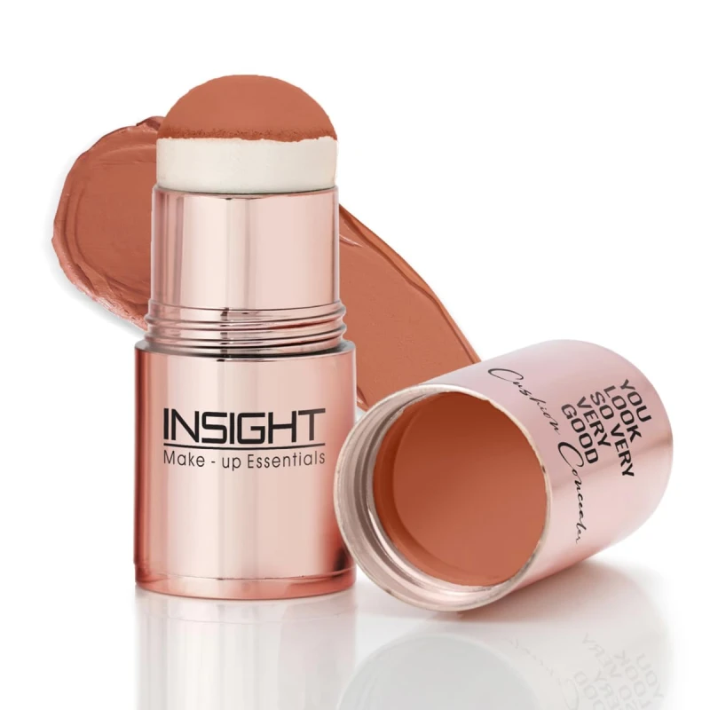 INSIGHT Cushion Concealer for Natural Flawless Finish | Vitamin E Infused | Featherlight, Buildable Coverage | Multipurpose &amp; Travel-Friendly | Shade: Orange Corrector, 3g thumbnail 5