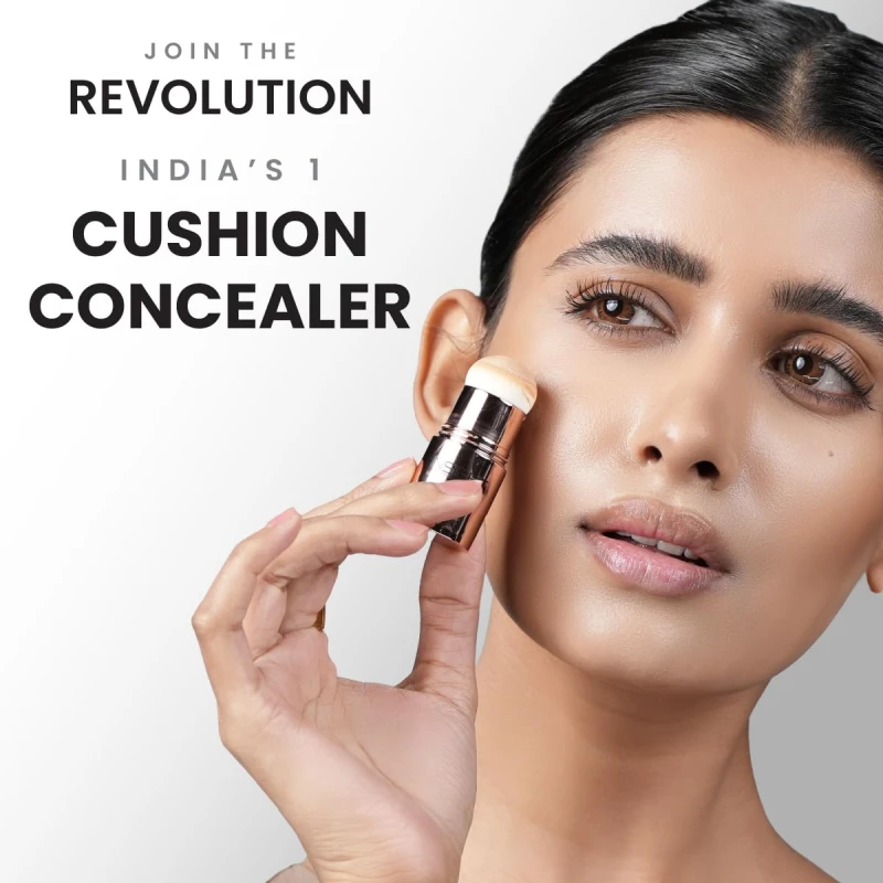 INSIGHT Cushion Concealer for Natural Flawless Finish | Vitamin E Infused | Featherlight, Buildable Coverage | Multipurpose &amp; Travel-Friendly | Shade: Vanilla, 3g thumbnail 2