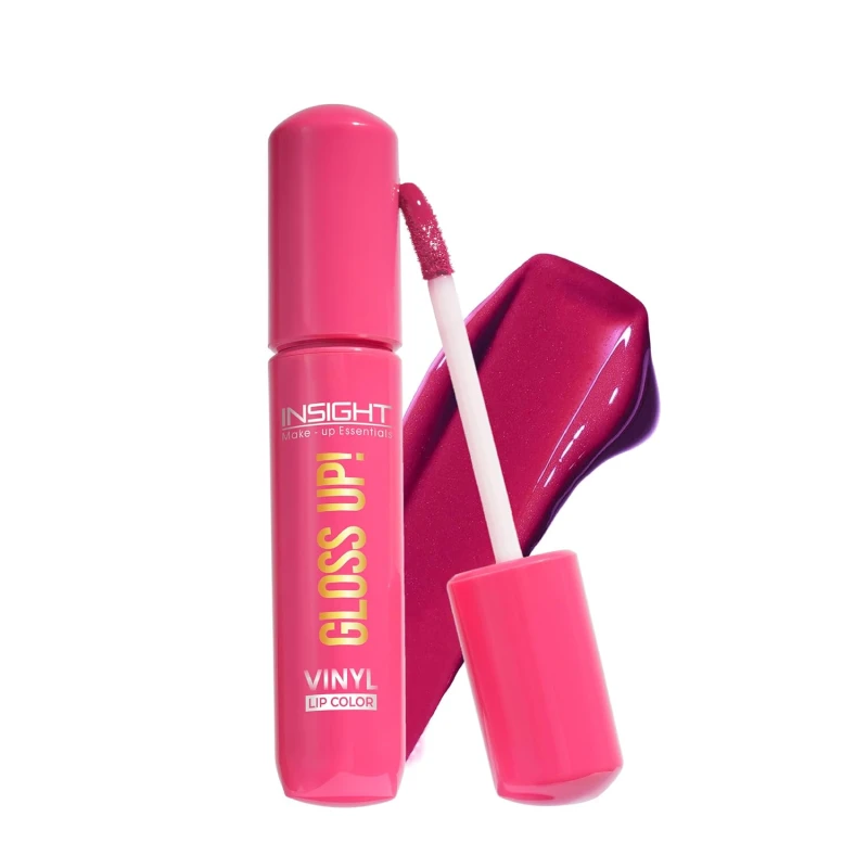 INSIGHT Gloss Up Lip Color - Blush Bloom| High-Gloss Finish | Non-Transfer | Smudge Proof | Rich Pigmentation | Lightweight, Long-Lasting Formula | All-Day Comfortable Wear (4g) thumbnail 6