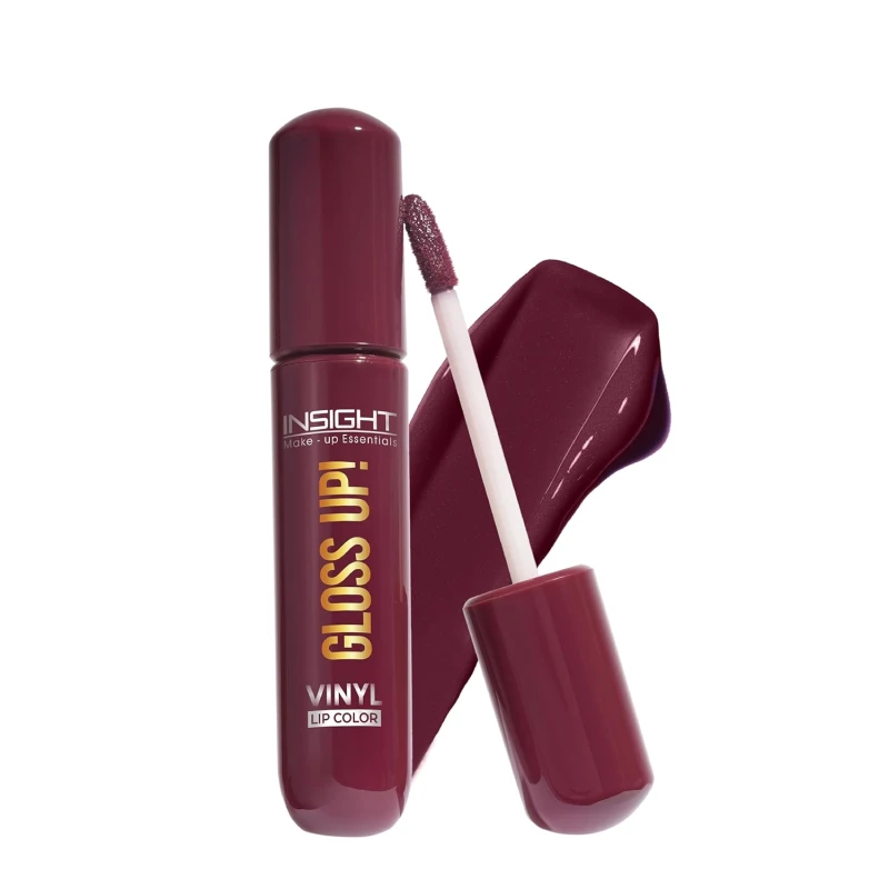 INSIGHT Gloss Up Lip Color - Cocoa Delight | High-Gloss Finish | Non-Transfer | Smudge Proof | Rich Pigmentation | Lightweight, Long-Lasting Formula | All-Day Comfortable Wear (4g) thumbnail 2
