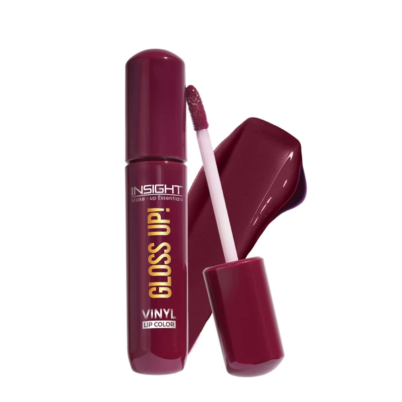 INSIGHT Gloss Up Lip Color - Muted Maple | High-Gloss Finish | Rich Pigmentation | Lightweight, Long-Lasting Formula | All-Day Comfortable Wear (4g) thumbnail 6
