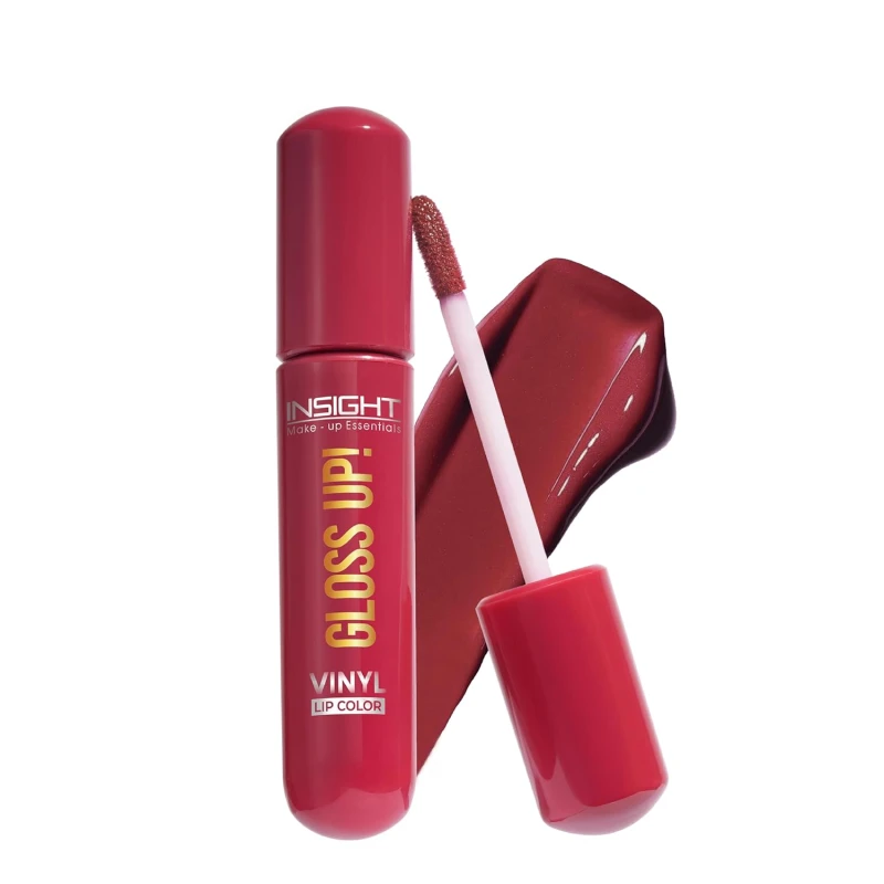 INSIGHT Gloss Up Lip Color - Scarlet Desire | High-Gloss Finish | Non-Transfer | Smudge Proof | Rich Pigmentation | Lightweight, Long-Lasting Formula | All-Day Comfortable Wear (4g) thumbnail 6