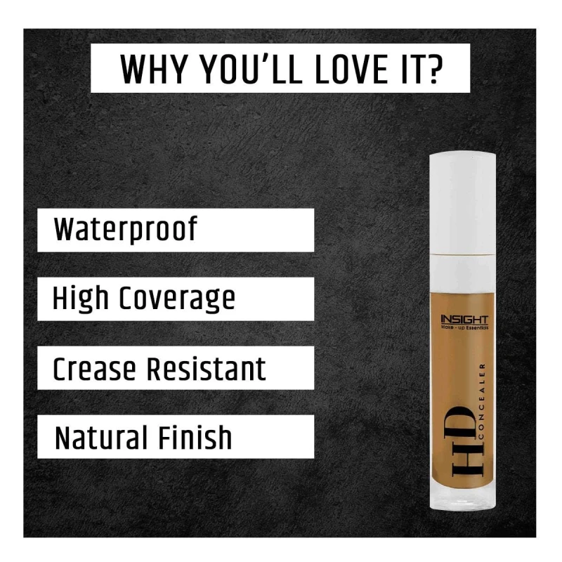 INSIGHT HD Concealer for Everyday Use | Matte Finish | Medium Coverage - MN20 (8g) thumbnail 2
