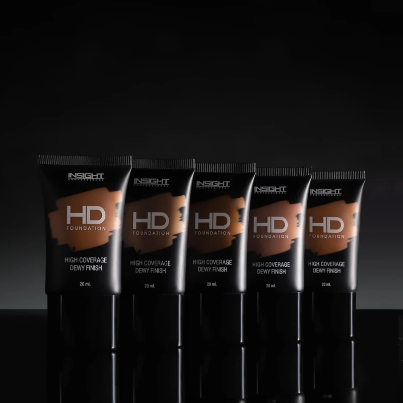 INSIGHT HD Foundation | Dewy Finish | High Coverage| Blurring Properties| Lightweight | Fragrance Free |Flawless Look| Shade-LN08 thumbnail 3
