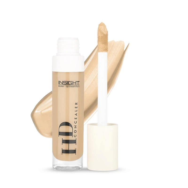 INSIGHT Natural Cosmetics Liquid HD Light Weight Concealer With Full Coverage |Easily Blendable Concealer For Face Makeup(CR111-MN18) thumbnail 6