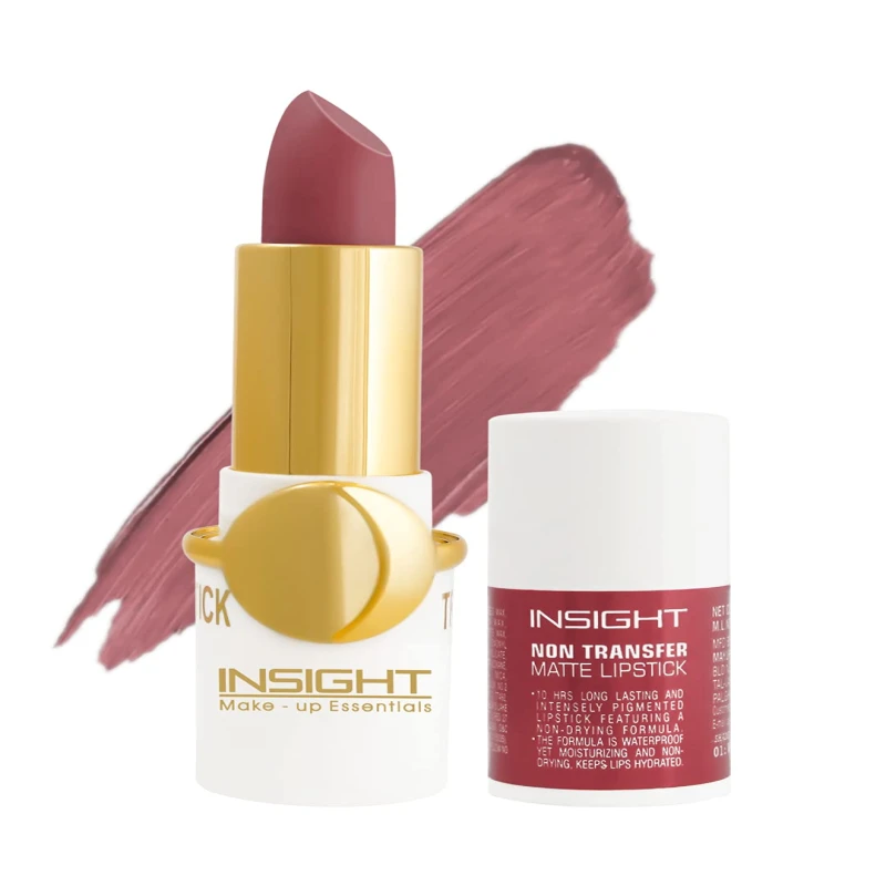 INSIGHT Non Transfer Matte Lipstick - 4.2g, Bare with Me (LL26) thumbnail 5