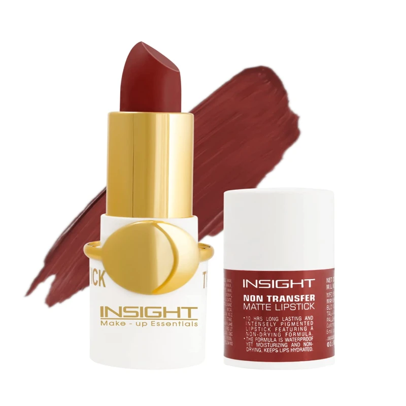 INSIGHT Non Transfer Matte Lipstick - 4.2g, Teak (LL08) thumbnail 5
