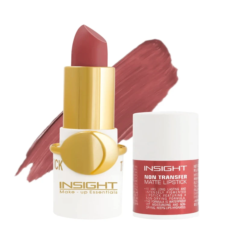 INSIGHT Non Transfer Matte Lipstick | Lightweight Formula | Non Drying | Long Lasting - Checkmate,4.2 g thumbnail 6
