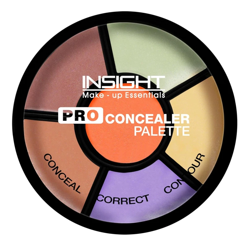 INSIGHT Pro Concealer Palette - Shade Corrector | Makeup Wheel for Face | Satin–Matte Finish | 3-in-1 Conceal, Contour &amp; Correct | Waterproof | Full Coverage | 15gm thumbnail 6