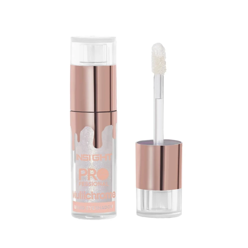 INSIGHT Professional Multichrome Liquid Eyeshadow - Golden Facade | Metallic Effect | Enriched with Green Tea &amp; Cucumber Extracts | Striking Effect | Liquid Formula | Dynamic Color Effects - 5g thumbnail 4