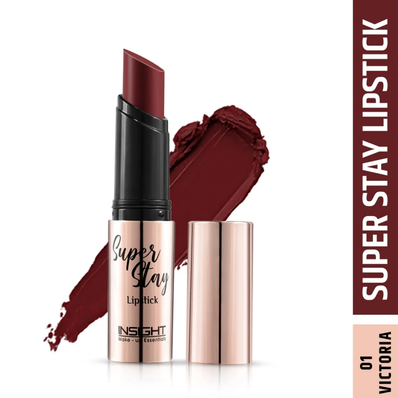 INSIGHT Super Stay Lipstick | Lightweight Formula | Long Wear | Transferproof | Waterproof - (VICTORIA) 7g - Thumbnail 3
