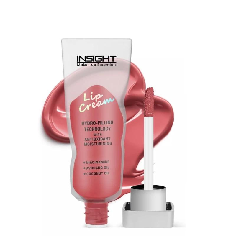 Lip Cream - Eros | Long Lasting | Easy to Wear | Non-Sticky &amp; Transferproof | Liquid Matte Formula | 16 Hr Wear | Infused with Avocado, Coconut Oil &amp; Niacinamide - 5g - Thumbnail 7