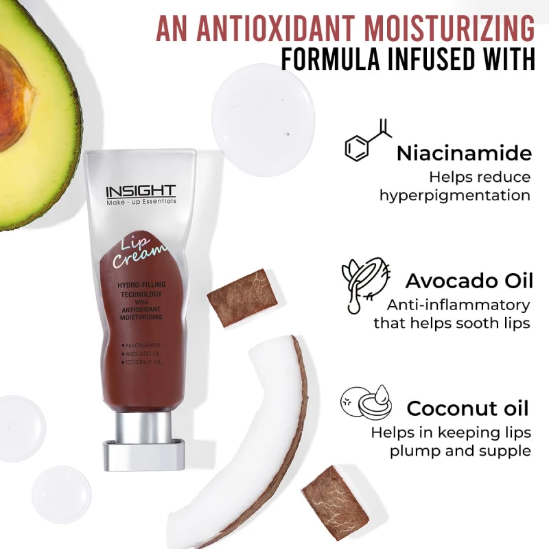 Lip Cream - Hera| Long Lasting | Easy to Wear | Non-Sticky &amp; Transferproof | Liquid Matte Formula | 16 Hr Wear | Infused with Avocado, Coconut Oil &amp; Niacinamide - 5g thumbnail 2
