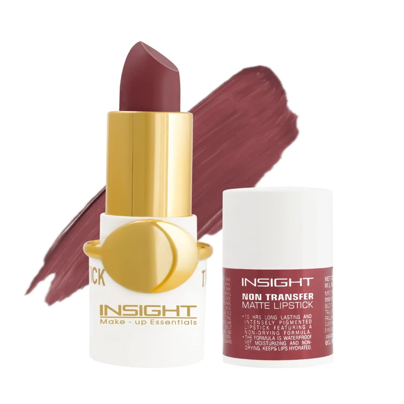 Non Transfer Matte Lipstick | Lightweight Formula | Non Drying | Long Lasting - Dagger,4.2 g thumbnail 5